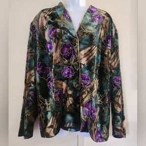 R&K Multicolor Floral Jacket